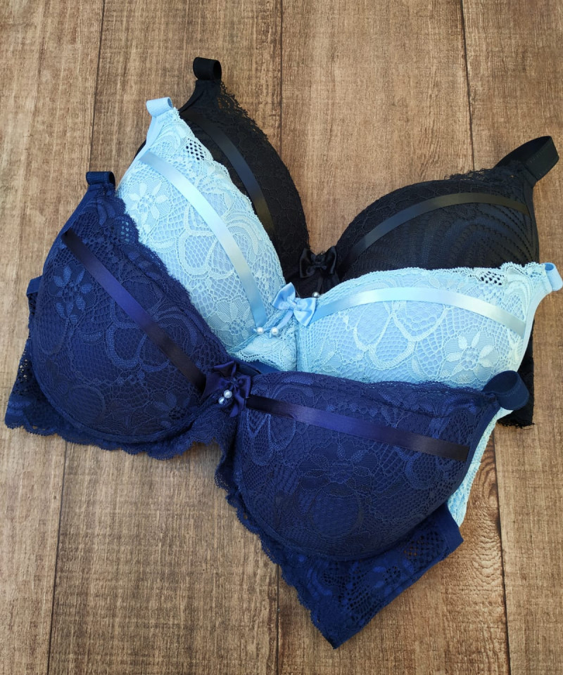 Sutia Reforcado PLUS SIZE Milene cores