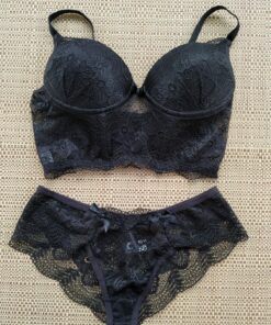 Conjunto Cropped Carol preto