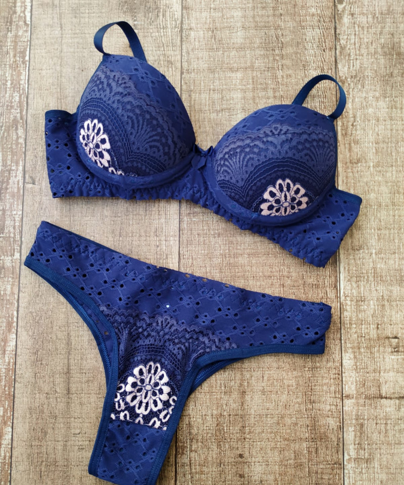 Conjunto Drika 10 conjunto drika marinho