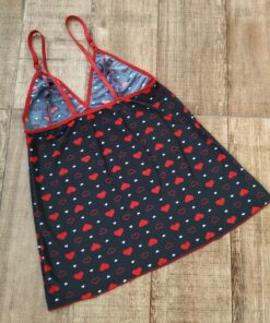Baby Doll Manuella detalhe costa camisa