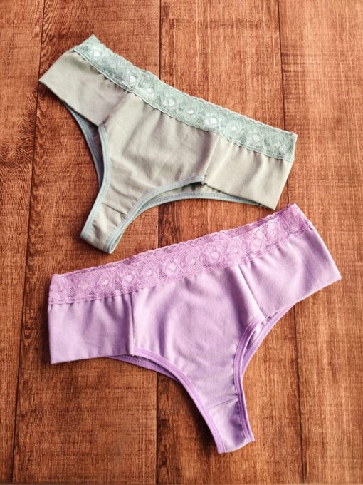 Calcinha Algodão e Renda Lívia fabrica de calcinha lingerie barato scaled