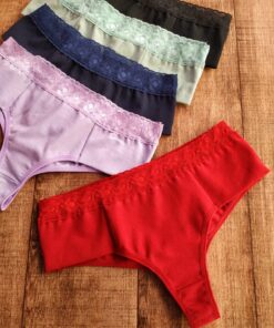 Calcinha Algodão e Renda Lívia fabrica de calcinha catálogo de lingerie scaled