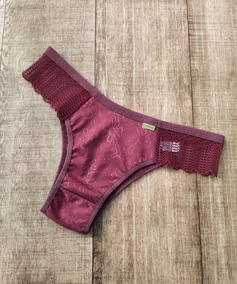 Calcinha Clarice rubro