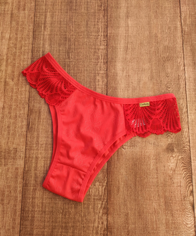 Calcinha Clarice - Vermelho, M