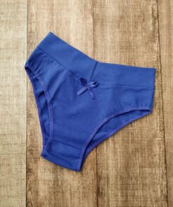 calcinha cos alto cotton algodao blitz lingerie azul scaled