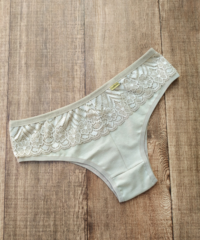 Calcinha Cotton Melissa chocolate