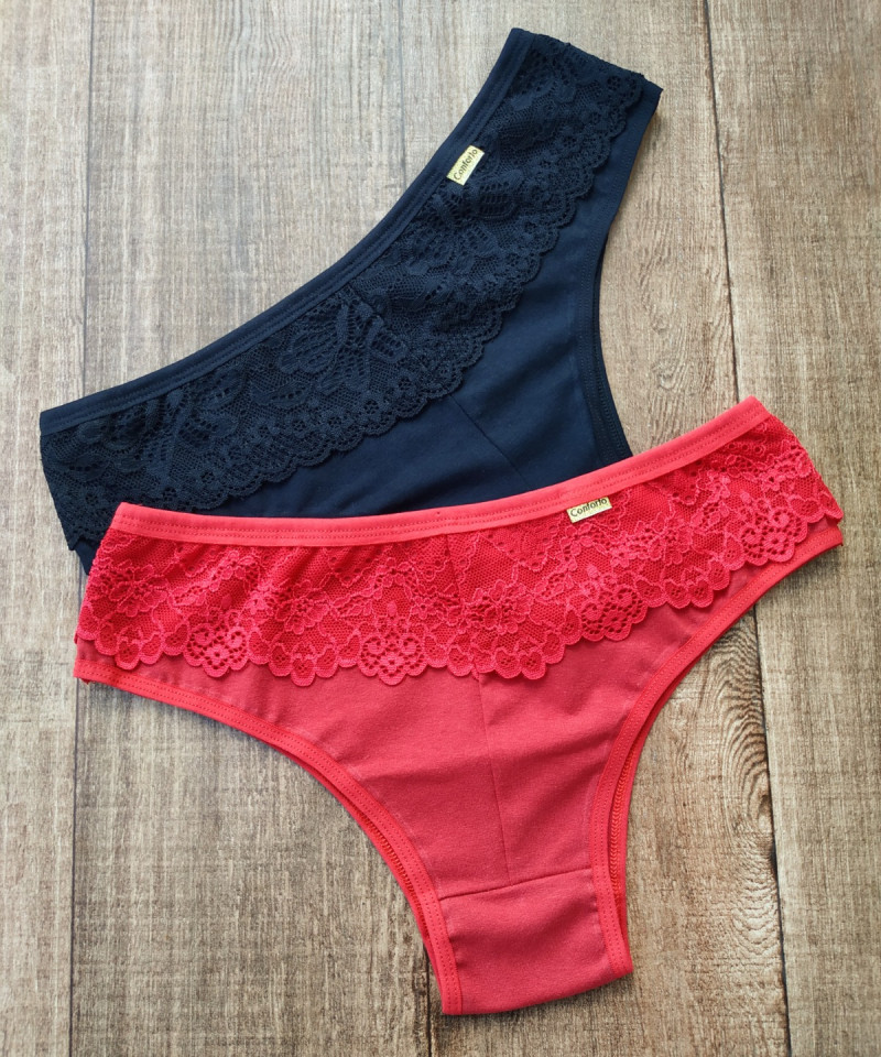 Calcinha Cotton Melissa cores 2