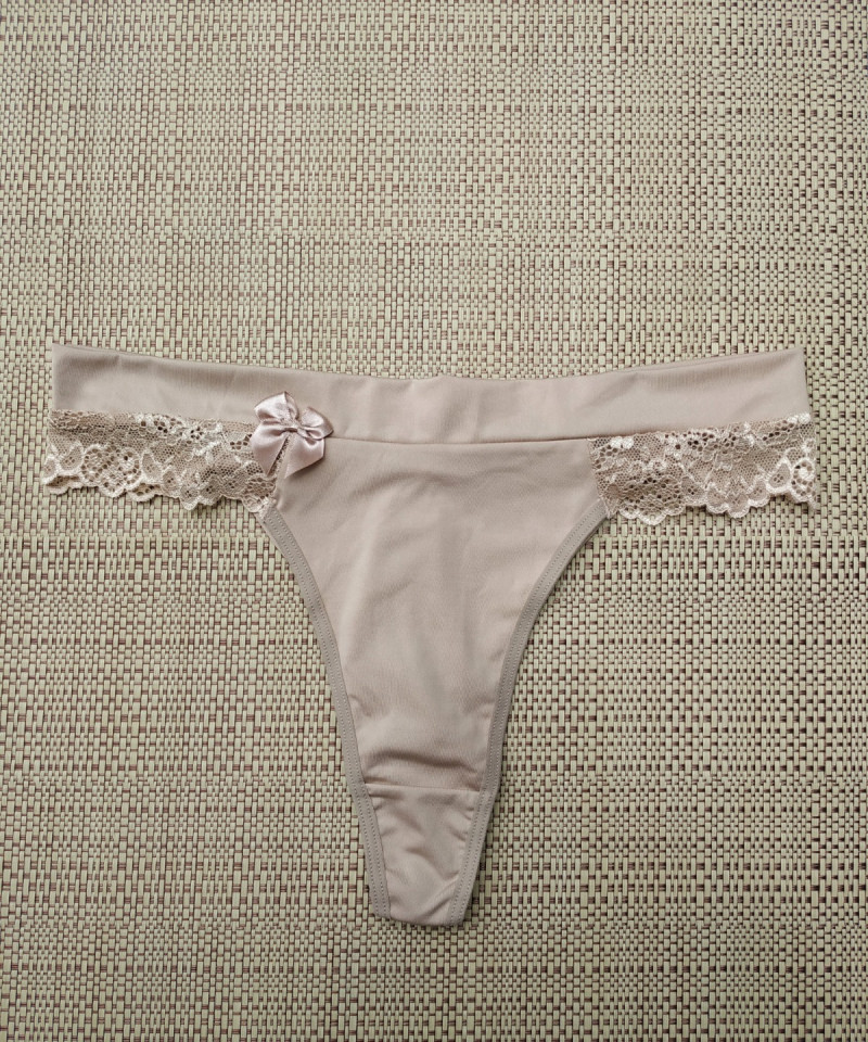 Calcinha Fio Duplo Plus Vania chocolate