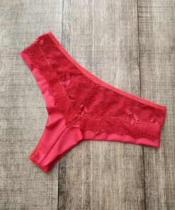 Calcinha Fio Duplo com Renda Amanda atacadao lingerie scaled