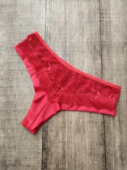 Calcinha Fio Duplo com Renda Amanda atacadao lingerie scaled
