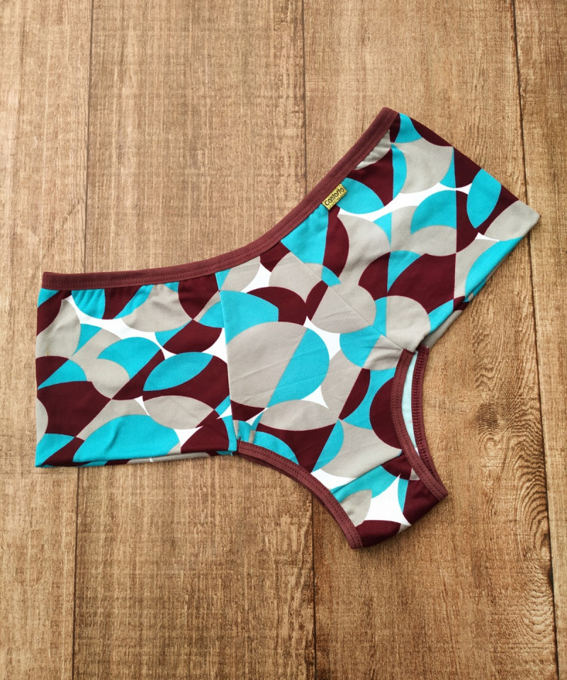 Calcinha Helena 13 Calcinha Helena rubro