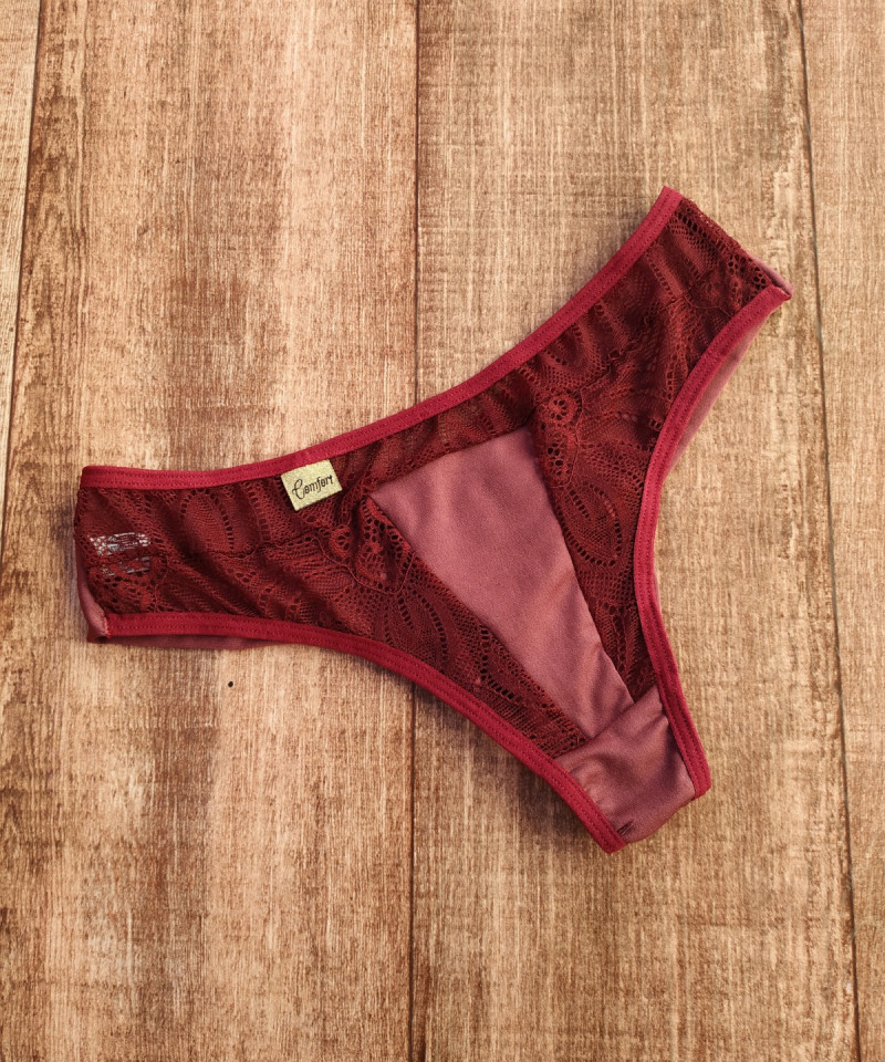 Calcinha Ludymila 17 Calcinha Ludymila rubro