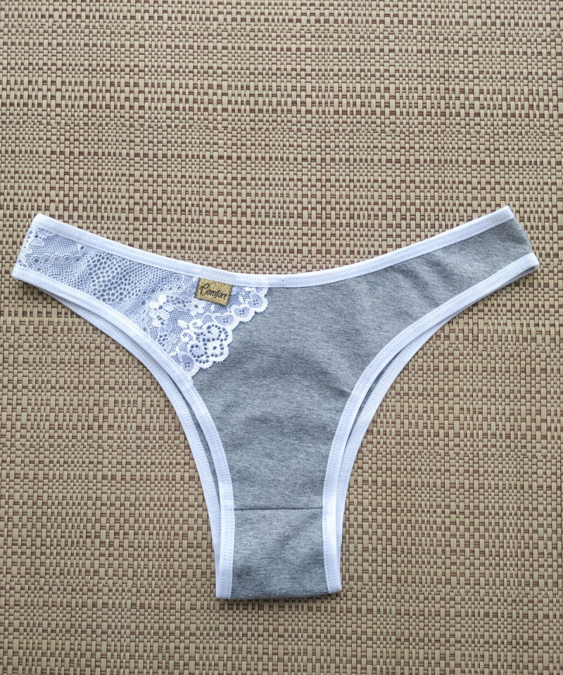 Calcinha Mescla Paola branco