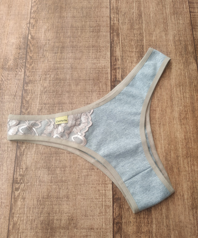 Calcinha Mescla Paola 12 Calcinha Mescla Paola chocolate