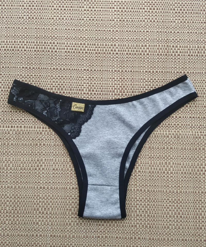 Calcinha Mescla Paola preto