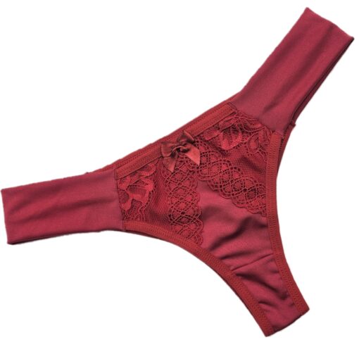 Calcinha Microfibra Pala Dupla Erica calcinha sexy vermelha scaled