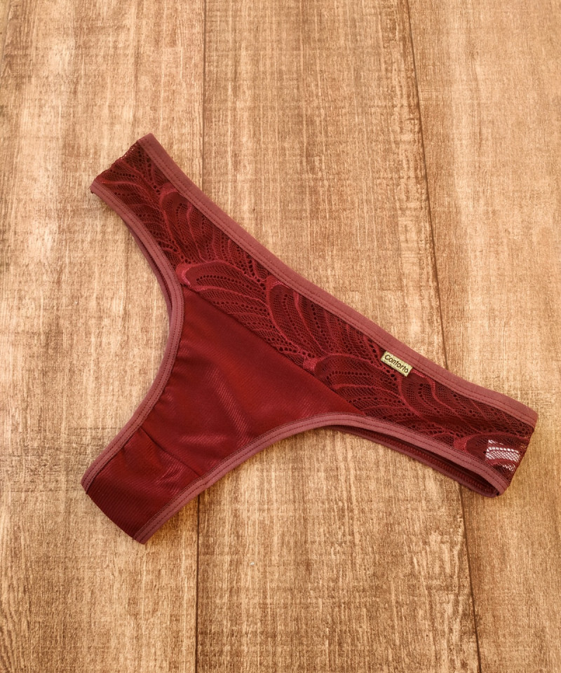 Calcinha Monara rubro