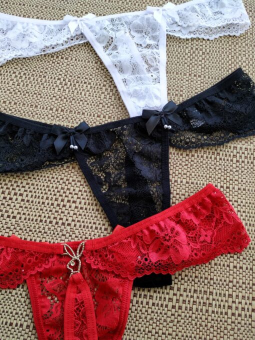 KIT 3 calcinhas Paloma fio dental sexy - Imagem 2