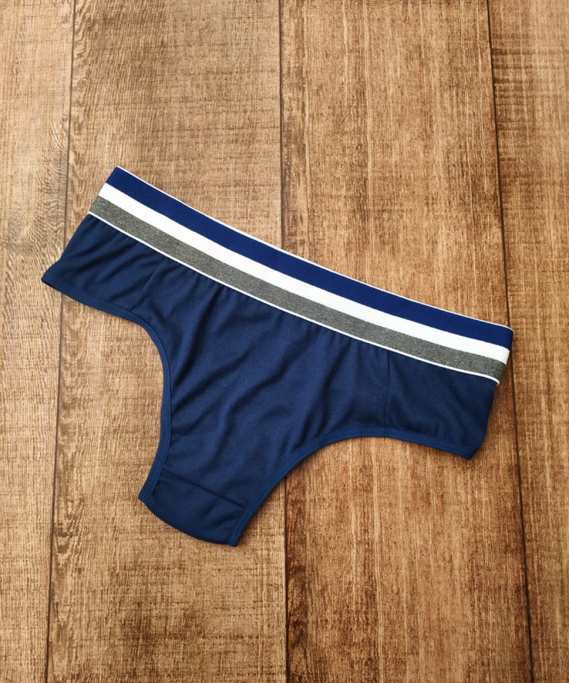 Calcinha Pérola 13 Calcinha Perola marinho costas