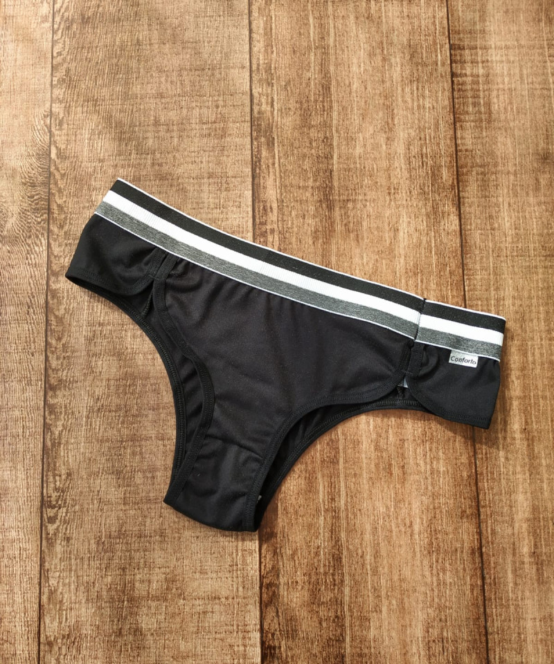 Calcinha Pérola 14 Calcinha Perola preto