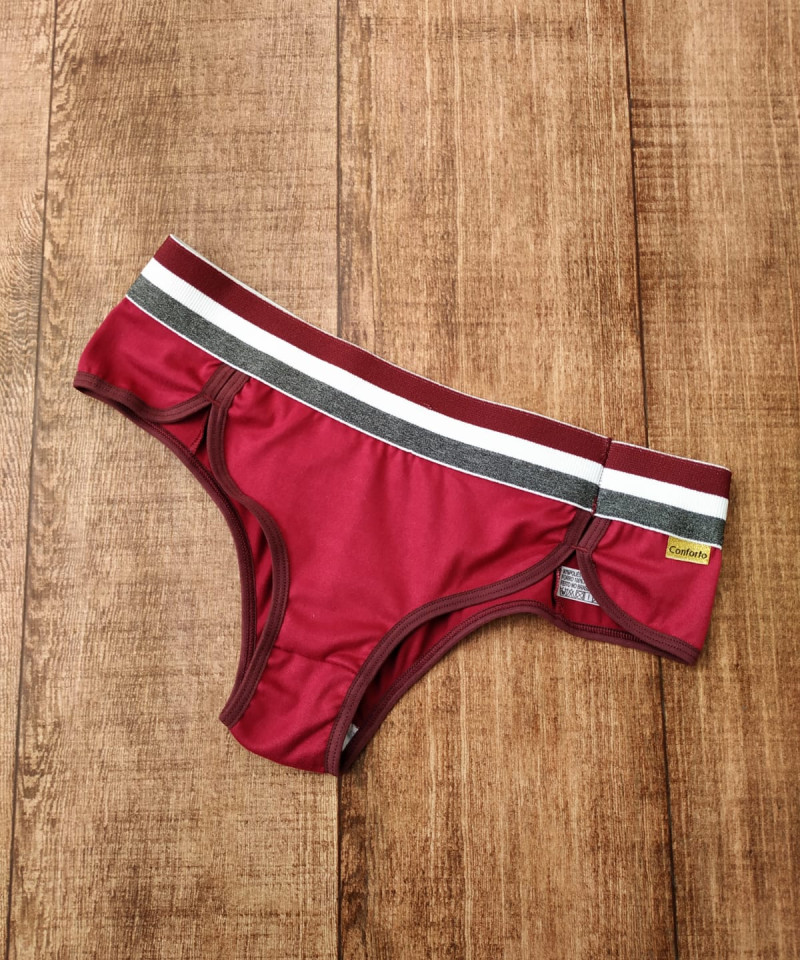 Calcinha Pérola 16 Calcinha Perola rubro