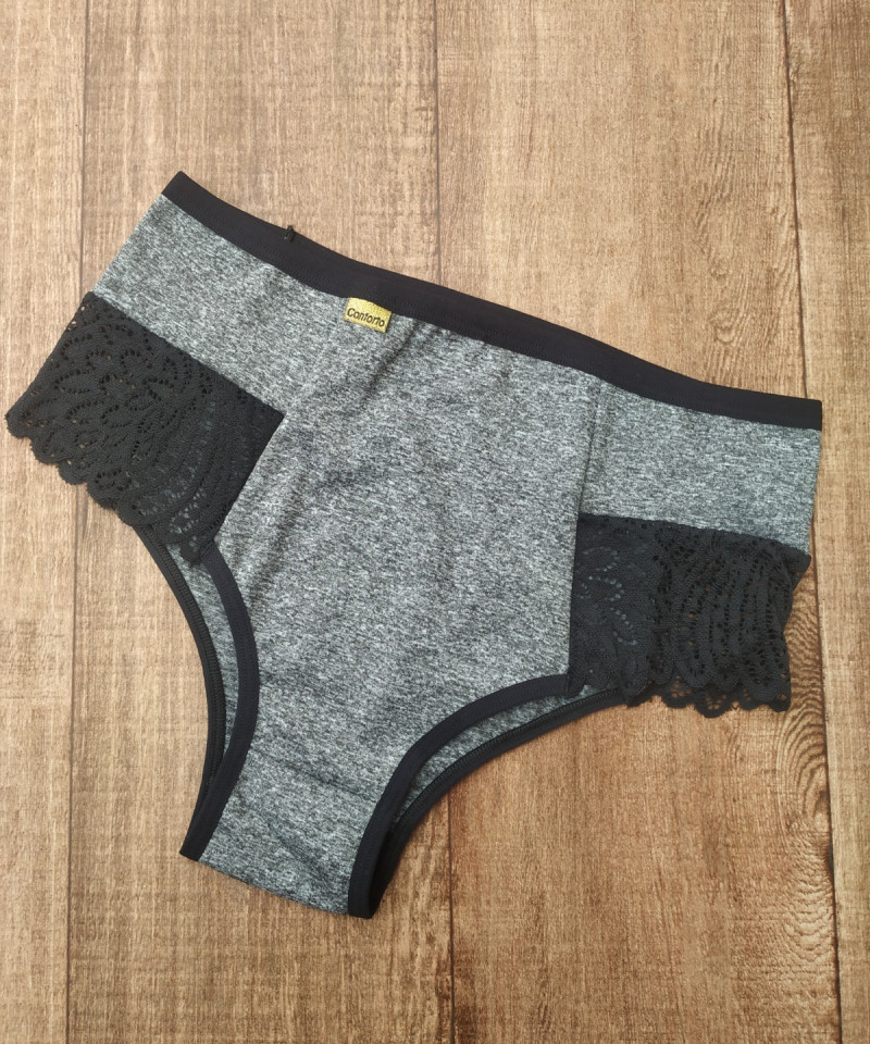 Calcinha Regina 18 Calcinha Regina preto