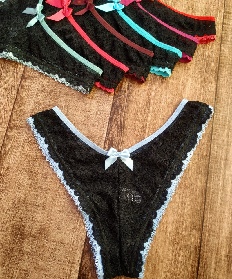 Calcinha Renda Tropicana