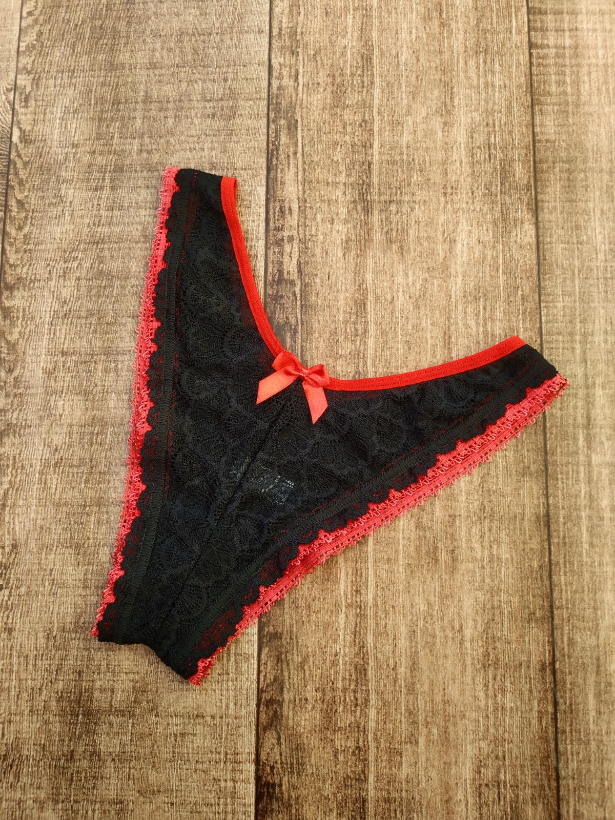 Calcinha Renda Tropicana - Vermelho, M