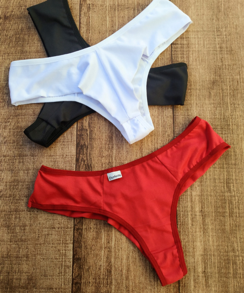 Calcinha Suede Eliana