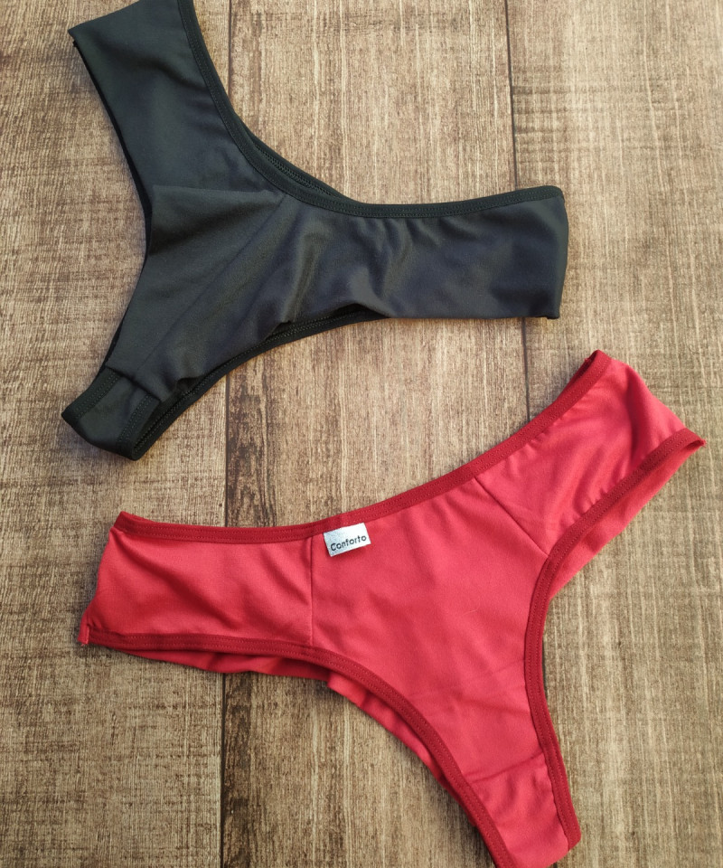 Calcinha Suede Eliana 15 Calcinha Suede Eliana cores 2