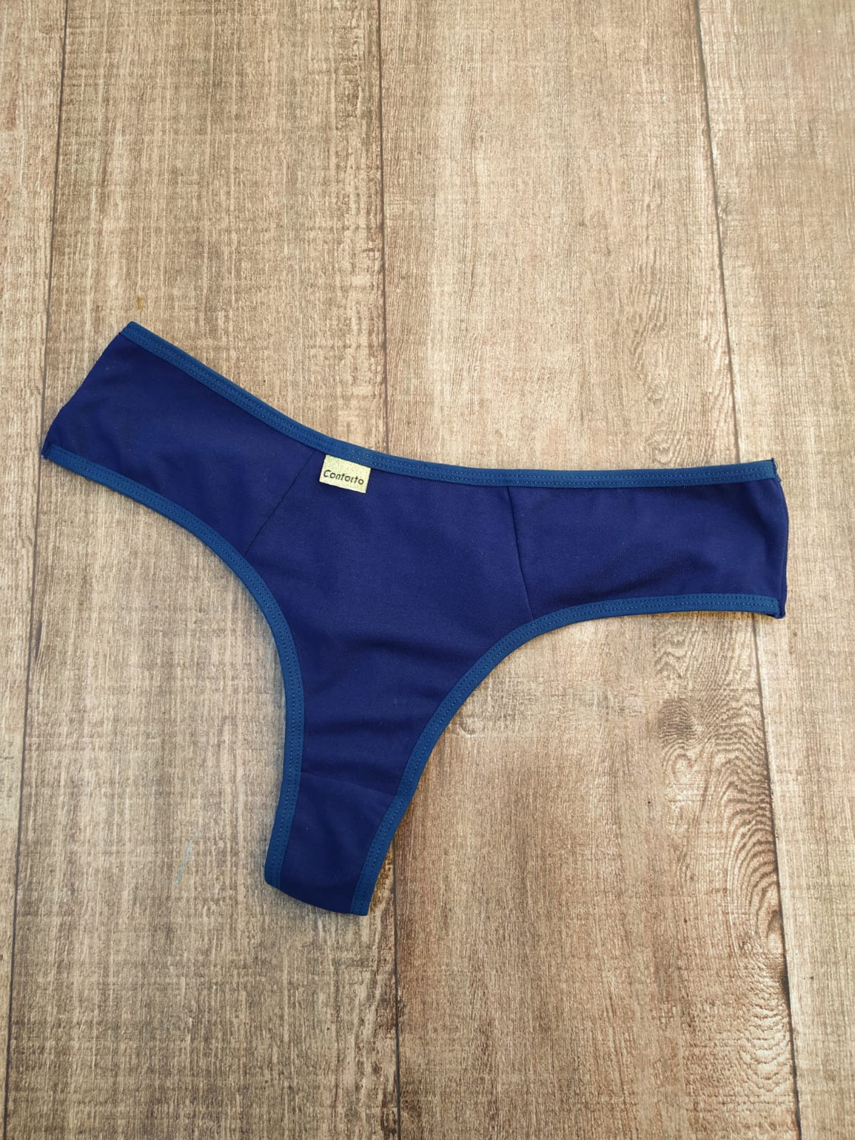 Calcinha Suede Eliana - Marinho, P