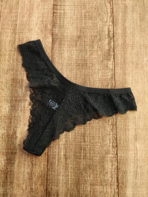 Calcinha Mescla com Renda Talita fabrica de lingerie scaled scaled