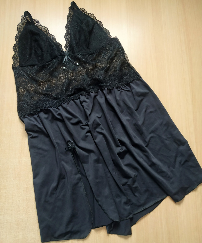 Camisola Plus Size Danyela preto