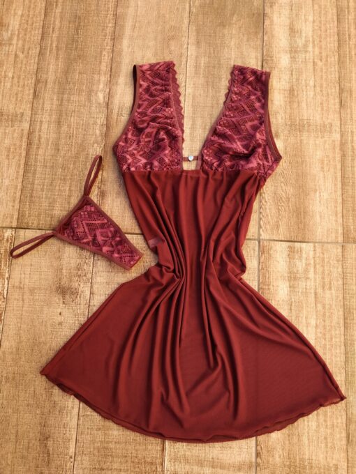 Camisola Renda e Tulle JOSY - Imagem 2