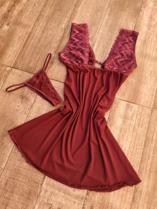 Camisola Renda e Tulle JOSY - Imagem 3