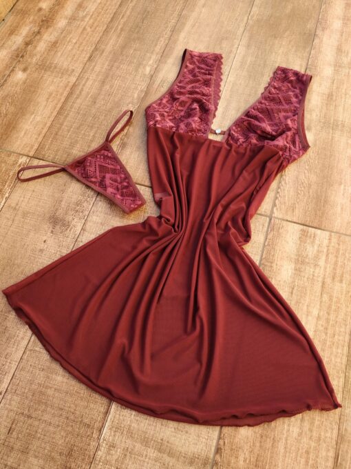 Camisola Renda e Tulle JOSY - Imagem 4