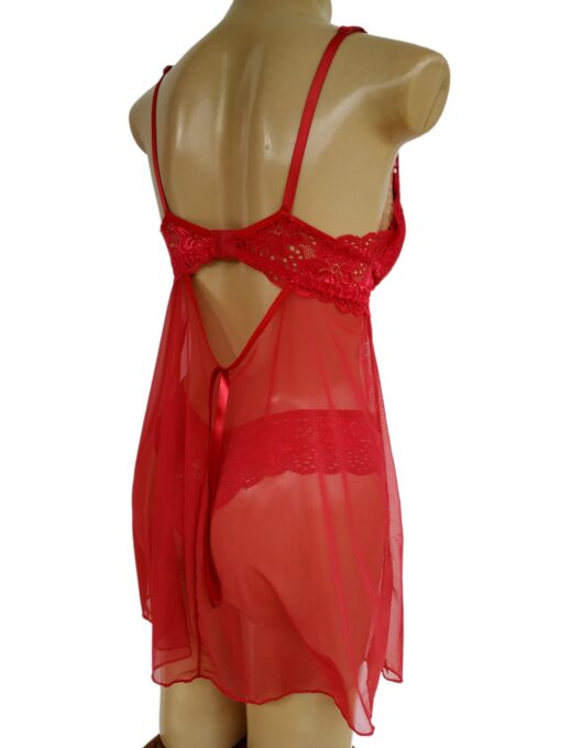 Camisola Rena e Tulle Sensuale blitz lingerie fabrica de lingerie  scaled