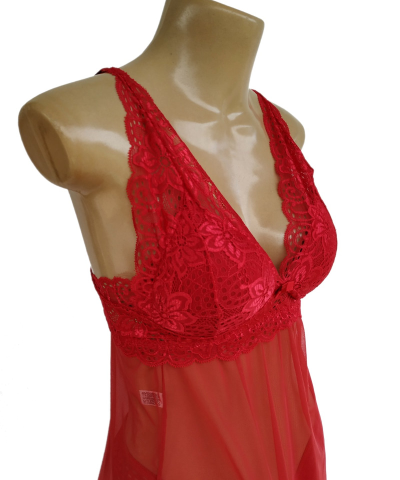 Camisola Rena e Tulle Sensuale blitz lingerie fabrica de lingerie distribuidora de lingerie  scaled