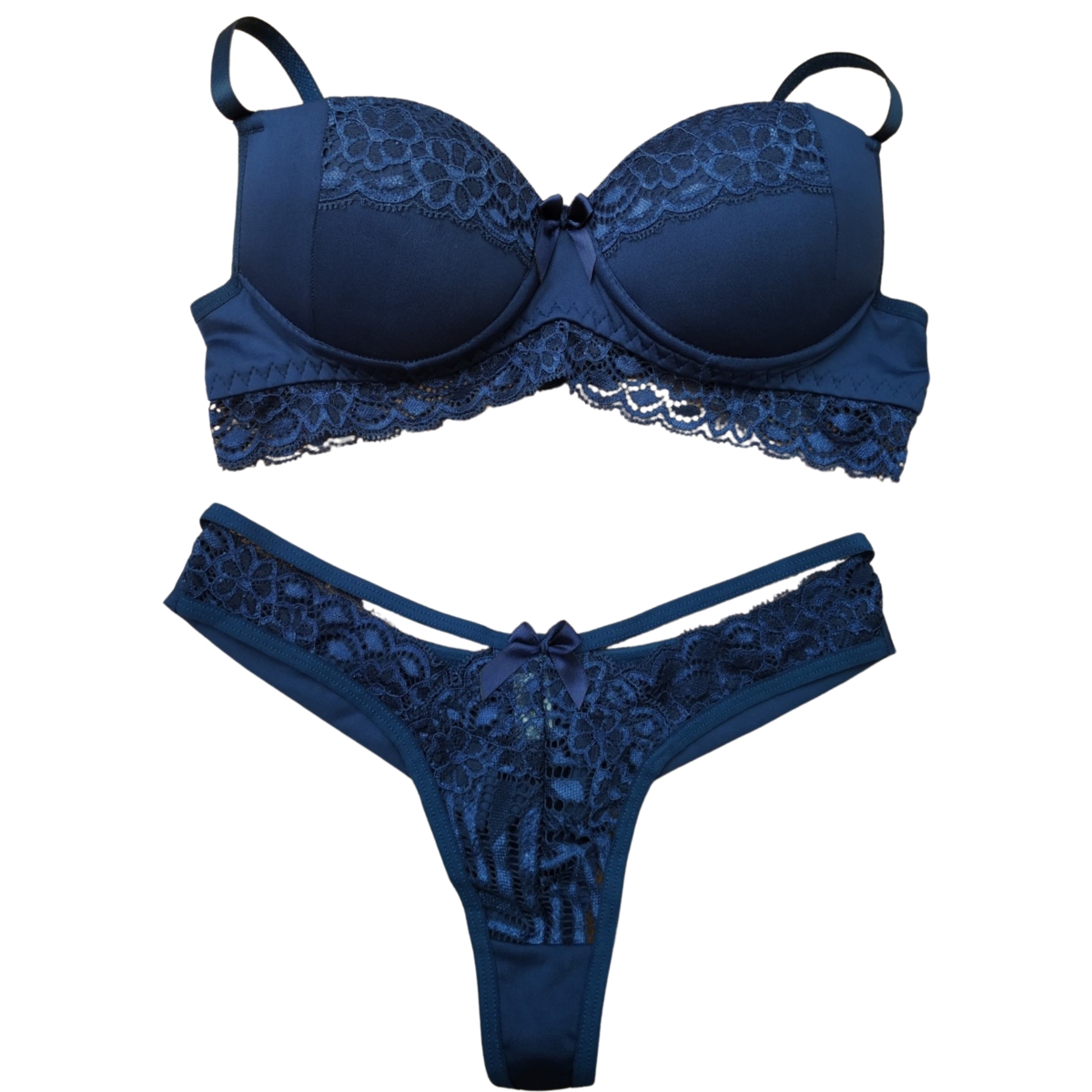 Conjunto Bia - Marinho, P