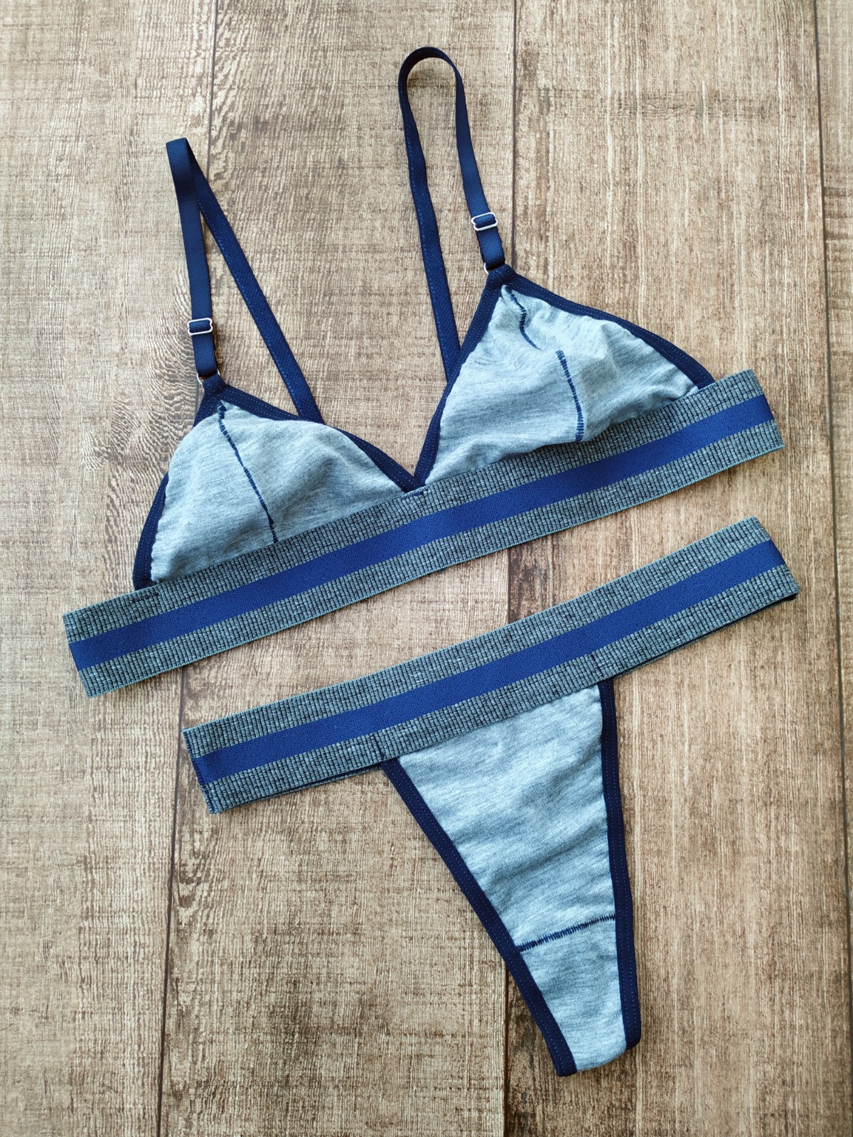 Conjunto Conforto - Marinho, P