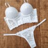 Conjunto Cropped Pandora branco 1