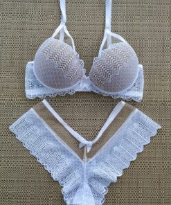 Conjunto Lavinia lingerie branca scaled scaled