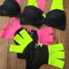 Conjunto Lingerie Neon Renda com Bojo cores