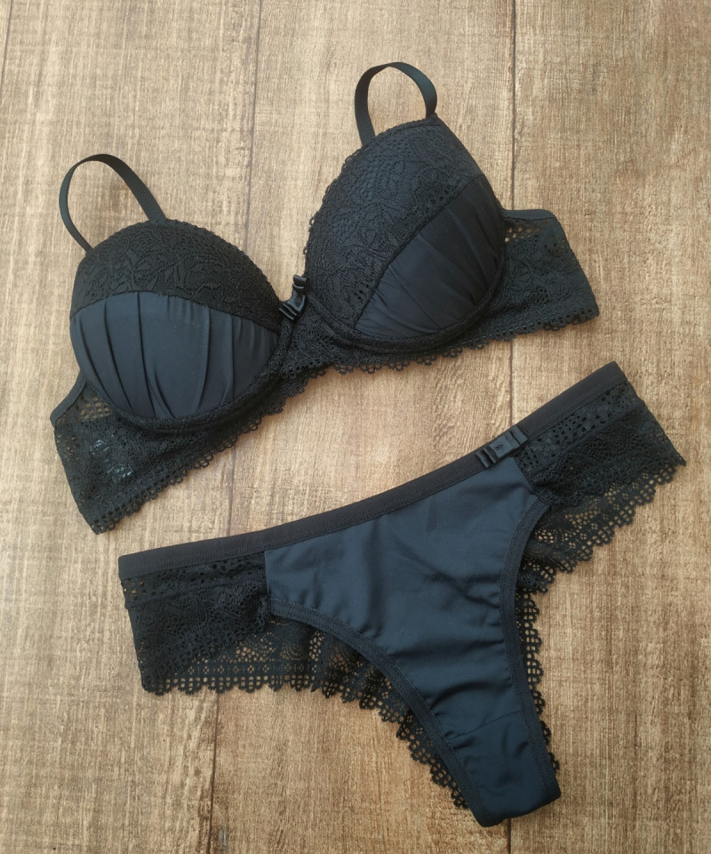 Conjunto Maysa preto