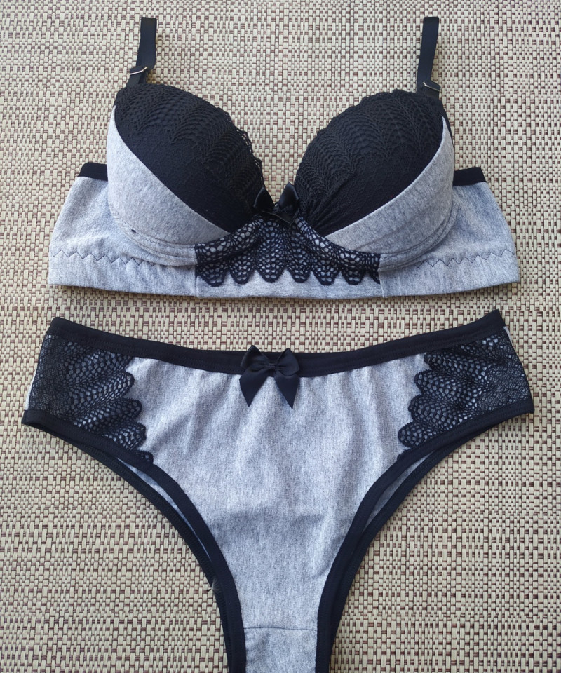 Conjunto Mescla Elisa preto