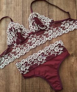 Conjunto Muriel rubro aberto