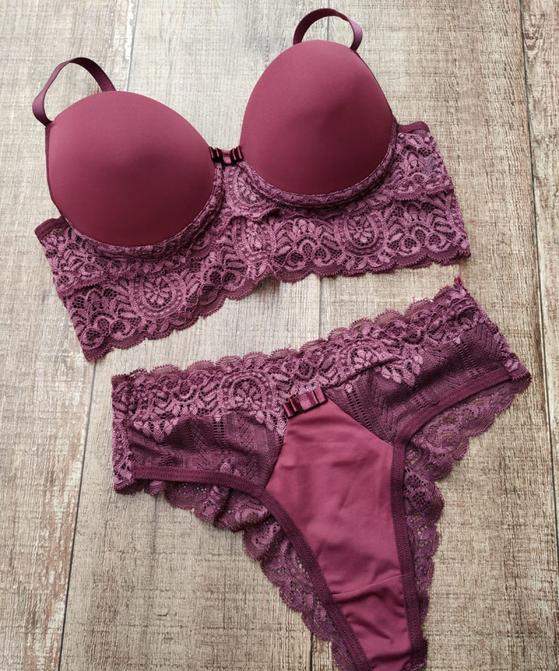 Conjunto Paris rubro