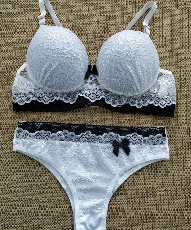 Conjunto Raquel 11 Conjunto Raquel branco