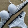 Conjunto Raquel branco aberto