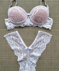 Conjunto Renda Bicolor Monica romance